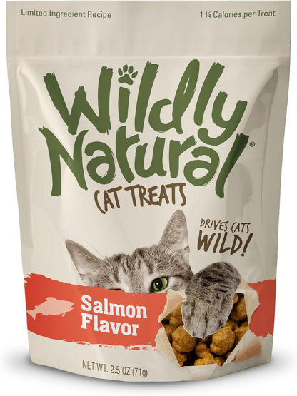 Cat Treats, 2.5 Ounces, Salmon Flavor